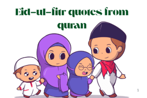 Eid-ul-fitr quotes from quran