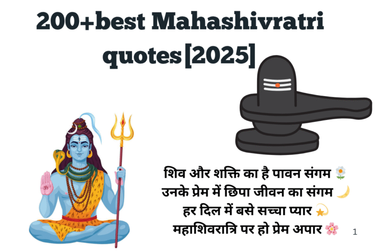 200+best Mahashivratri quotes[2025]